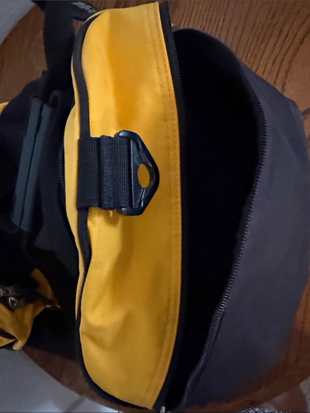 OGIO 35L Black and Yellow Duffel Bag with Logo